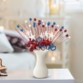 thumbnail image 4 of 4th of July Patriotic Star Branches, Red White Blue Floral Picks for Independence Day Centerpieces, Vase Arrangements and Mantel Decor,July 4th Decorations, 4 of 6