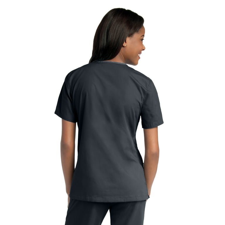 Athletic Stripe Scrub Set (2 Pocket Top & 2 Pocket Pants) - Style#  A03SET(Clearance)