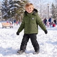 thumbnail image 4 of Boys Winter Coats with Hood Insulated Kids Puffer Jacket for Snow, 4 of 8