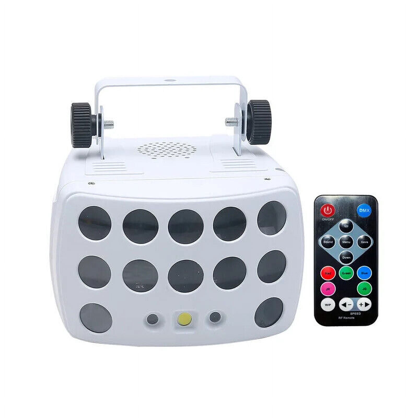 Indoor Disco Laser Light 3in1 LED Butterfly Wedding Stage Lighting with Remote