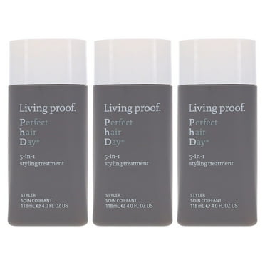 Living Proof Perfect Hair Day 5 in 1 Styling Treatment Pack of 3, 4 oz Each