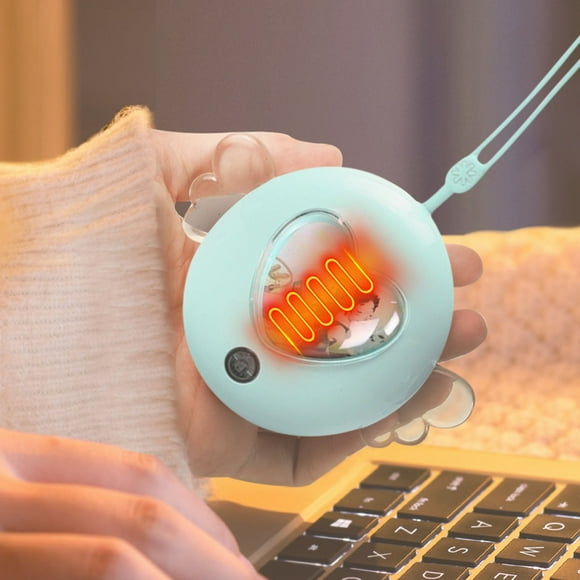 Mini Calentador de Manos Xihbxyly Carga USB 2 En 1 Portátil