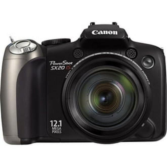 Canon PowerShot SX20 IS 12.1 Megapixel Bridge Camera, Black Canon PowerShot SX20 IS 12.1 Megapixel Bridge Camera, Black