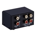 thumbnail image 2 of Splitter LYNEPAUAIO Audio Switcher  2 in 1 Out / 1 in 2 Out A/B Switch Stereo Audio Splitter Box with No Distortion  Jack for Switching Between Computer Speakers and, 2 of 7