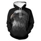 thumbnail image 3 of Sudadera con capucha con estampado 3D de águila y halcón para hombre, sudadera informal de talla grande, sudadera de manga larga, ropa de calle para hombre, 3 of 5