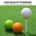 thumbnail image 4 of Ettsollp Golf Soft Balls 12pcs Realistic Dimple Golf Balls for Indoor Outdoor Practice Improve Accuracy Never Lose Golf Balls Dimple Texture Golf Balls, 4 of 8