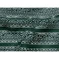 thumbnail image 4 of oneOone Viscose Jersey Fabric Leaves & Chevron Block Printed Craft Fabric BTY 60 Inch Wide, 4 of 4
