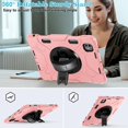 thumbnail image 3 of Funda para iPad Pro 11" 5ª generación 2025 de Miesherk STOCK, color rosa, 3 of 8