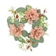thumbnail image 3 of Fiudx Corona de Rosas Primaverales, Anillos de Hortensias para Velas, Decoración Floral Artificial, Centros de Mesa para Puertas de Entrada y Bodas, Decoración de Temporada para El Hogar, Multiusos,, 3 of 7