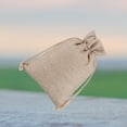 thumbnail image 1 of BEADCEST 10Ud Bolsas De Arpillera Khaki Con Cordón Para Almacenamiento Y Regalos Fáciles De Llevar, 1 of 6