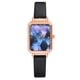 thumbnail image 2 of Reloj de cuarzo para mujer, relojes para mujer JINJIS, reloj de cuarzo informal con esfera rectangular y correa de cuero para mujer, reloj de cuarzo, 2 of 3