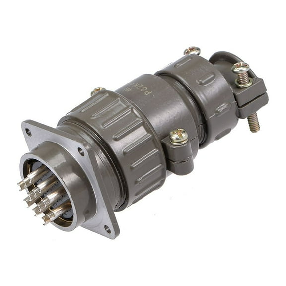 Aviation Connector, 32mm 14P 500V P32-14 Waterproof Male Wire Panel Power