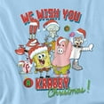 thumbnail image 2 of Spongebob Squarepants We Wish You A Krabby Christmas! Unisex Adult T Shirt, 2 of 7