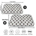 thumbnail image 7 of Lsque Pirate Puppy Car Windshield Sun Shade | Accordion Folding Style Auto Shade for Car Truck SUV Van | Blocks UV Rays Sun Visor Protector | Small, 7 of 7