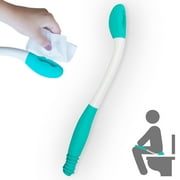 Blue Long Reach Toilet Comfort Wipe, Self Wipe Aid Helper, Bottom Wiper, Daily Living Aid for the Disabled