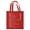 Red, variant on Coworker Retirement Party Gifts 2026 Retirement Poem Black Handle Small Canvas Tote Bag