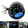 thumbnail image 2 of Universal Motorcycle Digital LCD Speedometer Odometer Tachometer Fuel Gauge, 2 of 2
