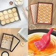 thumbnail image 3 of BeGrit Silicone Macaron Baking Mats, Nonstick, 5 Count, 3 of 7