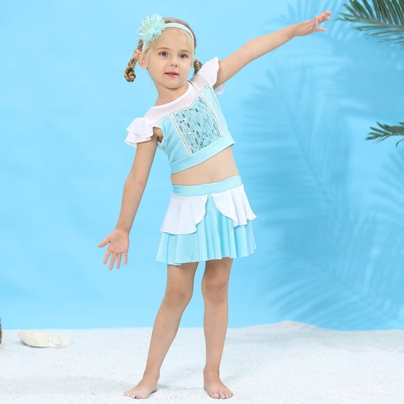 Traje de baño para niños Traje de baño para niñas Ropa para niños europea y americana Vacaciones en aguas termales Natación
