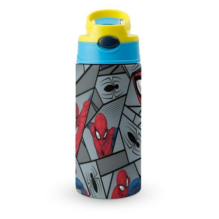 

Spiderman kids stainless steel water cup with straw 350ml