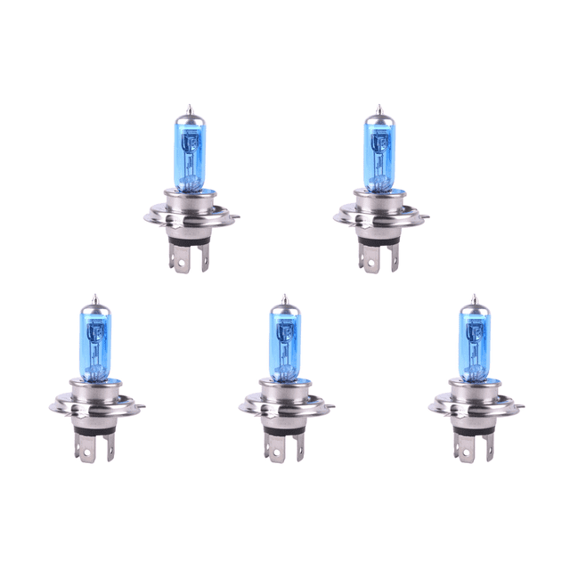 2 Unids/lote 12V 100W H4 Xenón Gas Super Brillante Faro Coche Blanca