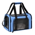 thumbnail image 2 of Bolsa de viaje para perros pequeños y gatos Yuyangstore Azul Transportín para gatos, 2 of 8