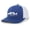 Royal/White, variant on Freshwater Fish Collection Largemouth Bass Fishing Mens Embroidered Mesh Back Trucker Hat Baseball Cap, Khaki/White