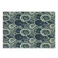 thumbnail image 1 of Grunge Cutting Board, Wood Pattern Nature Inspirations Circles of a Tree Abstract Style, Decorative Tempered Glass Cutting and Serving Board, Small Size, Reseda Green Blue, by Ambesonne, 1 of 1