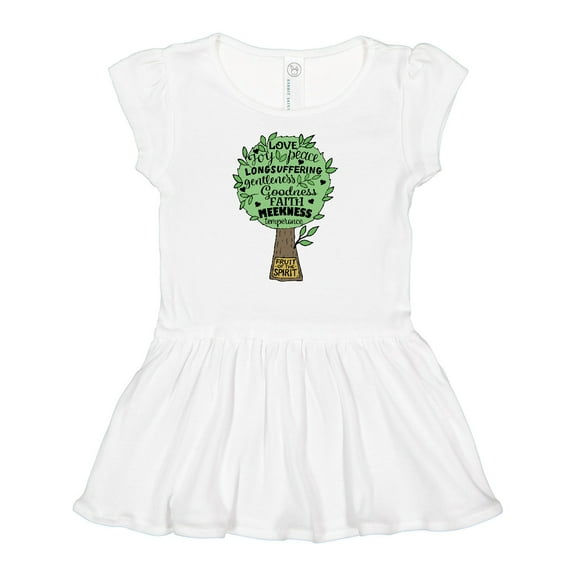 Inktastic Fruit of the Spirit Bible Quote Girls Baby Dress