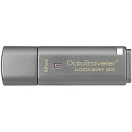 Kingston DataTraveler Locker+ G3 - USB flash drive - 8 GB