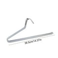 thumbnail image 3 of Hiroekza 3-Pack Heavy Duty Z Shaped Pants Hanger – Non Slip Space Saving Closet Organizer for Jeans Trousers Skirts – Durable Metal Closet Storage Rack for Home & Apartment Gray, 3 of 6