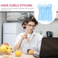 thumbnail image 3 of EeaseCA 6pcs DIY Curlers Styling Tools Hairdressing Tool Self-adhesive Hair Rollers Curlers (Random Color), 3 of 7