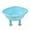 Blue, variant on Sitz Bath Anti Slip Squat Free Heightened with Hanging Hooks Sitz Bath Basin Blue 19.3x18.5x7.5inch