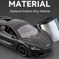 thumbnail image 4 of 1:32 720S F1 Model Miniature Toy Sports Cars Alloy Diecast Ornament Supercars Sound Light Doors Opened Pull Back Kids Presents, 4 of 10