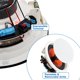 thumbnail image 4 of Altavoces Bluetooth para empotrar en pared o techo Herdio de 4'' 480W, sistema de 2 vías x2, 4 of 9