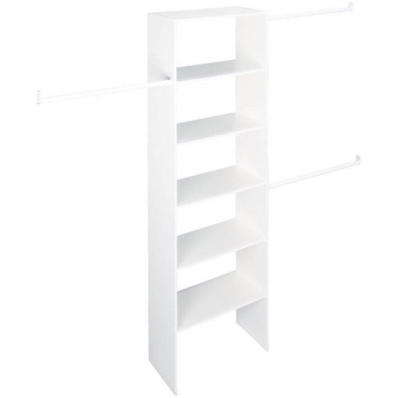 Closetmaid Vertical Closet Organizer, 24", White