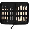 thumbnail image 3 of 14 -in-1 Air Dry Clay Metal Pottery Tools Pottery Carving Tools Ceramic Tools Sculpting Clay Adults Model Kits, 3 of 3