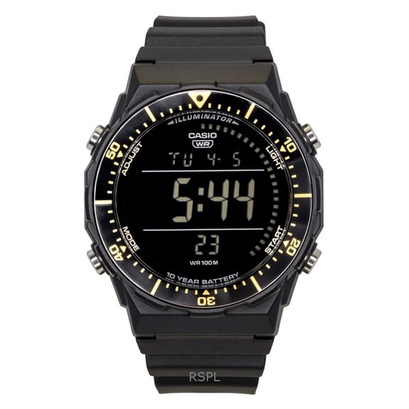 Casio Multifunctional Digital Resin Strap Quartz AE-1700H-1BV 100M Men's Watch