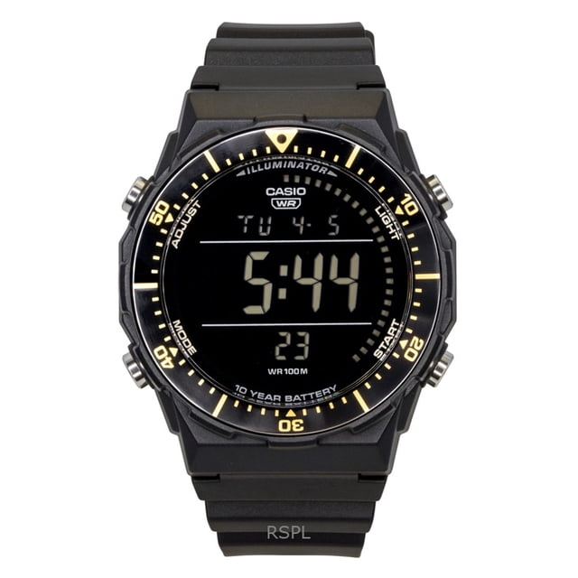 Casio Multifunctional Digital Resin Strap Quartz AE-1700H-1BV 100M Men's Watch