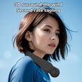 thumbnail image 4 of Bladeless Neck Fan, Strong Wind Portable Neck Fan Stylish Multifunction 3 Speeds Adjustable  For Office For Outdoor, 4 of 8