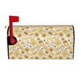 thumbnail image 2 of Lsque Honey Honeycomb Mailbox Cover Standard Size ,Magnetic Mailbox Covers Post Wraps Letter Box Cover -21x18 in, 2 of 9