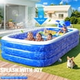 thumbnail image 2 of Piscina inflable LuxPool Elephant con rociador 290L, 2 of 7