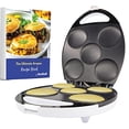 thumbnail image 2 of Arepa Maker And Mini Pancake Maker By Starblue With Free Arepa Recipes Ebook - Quick And Electric Arepa Maker Making 5 Venezuela And Colombia Styles Arepas In 6 Minutes Ac 120V 60Hz 1200W, 2 of 4