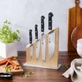 thumbnail image 4 of ZWILLING Magnetic Storage Block, Stainless Steel Base (no knives included) - Natural Light Brown, 4 of 4