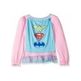 thumbnail image 2 of Justice League Toddler Girls' 2 Piece Pajama Set with Cape, 2 of 2
