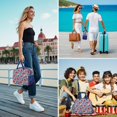 thumbnail image 7 of Flower Lunch Bag for Women Men Reusable Insulated Lunch Bags, Leakproof Cooler Food Lunch Tote Bag, Large Capacity Lunch Box for Work School Travel Picnic, 7 of 7