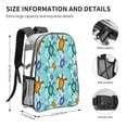 thumbnail image 4 of Sikiie Turtles And Sea Clear Backpack, Transparent Bookbag for School for Women Men, Capacity Clear Bag for College, Travel, 4 of 7
