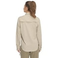 thumbnail image 4 of Little Donkey Andy Women's Stretch Quick Dry Water Resistant Outdoor Shirts UPF50+ for Hiking, Travel, Camping, Upgraded Khaki Size S, 4 of 8