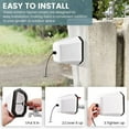 thumbnail image 2 of Outdoor Foam Faucet Cover, Winter Freeze Protection,Reusable Hose Cover 2 Pack, 2 of 3
