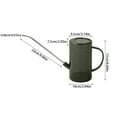 thumbnail image 3 of BXIRSM 1000ml Plant Watering Can With Metal Spout,Small Indoor Watering Can For Succulents,Graduated Water Can, 3 of 5
